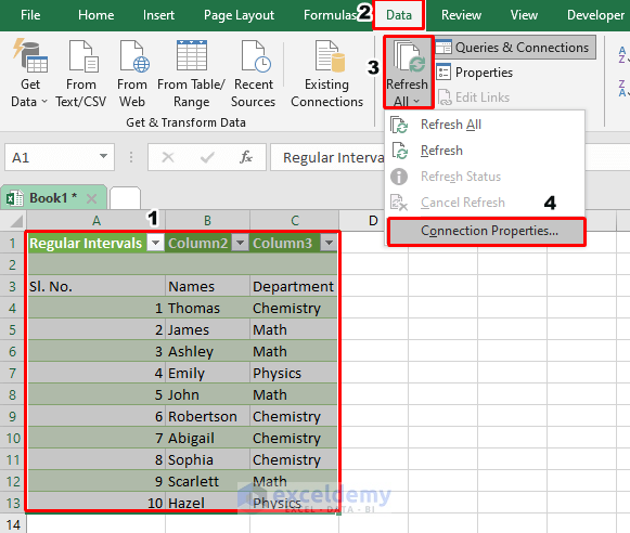 How To Refresh Excel Sheet Automatically 3 Suitable Methods 