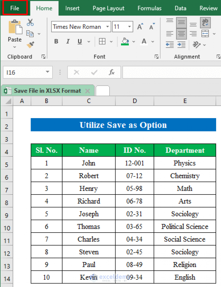 How To Save Excel File In XLSX Format 4 Easy Methods ExcelDemy