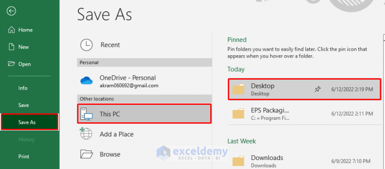 How To Save An Excel File In Xlsx Format