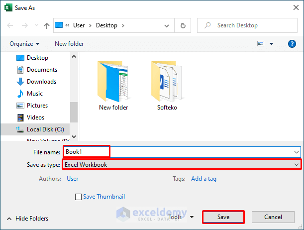 How To Save Excel File In XLSX Format 4 Easy Methods ExcelDemy