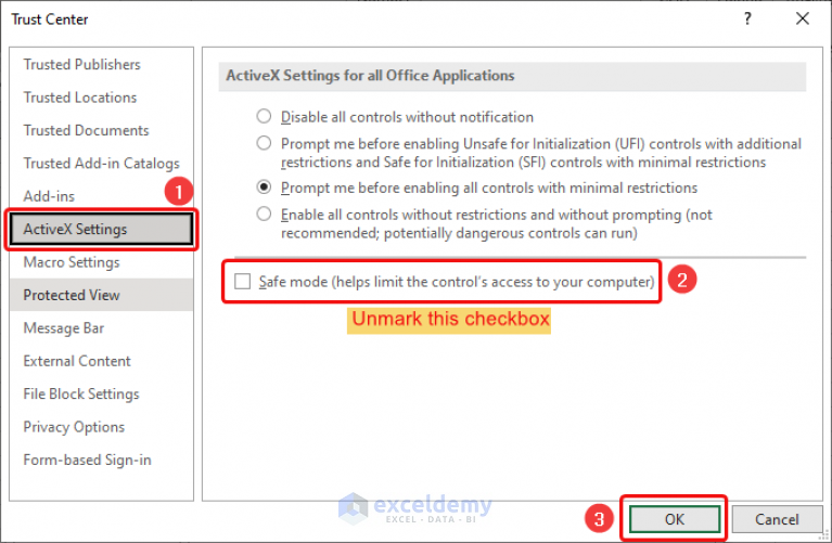 how-to-turn-off-safe-mode-in-excel-2-easy-ways-exceldemy