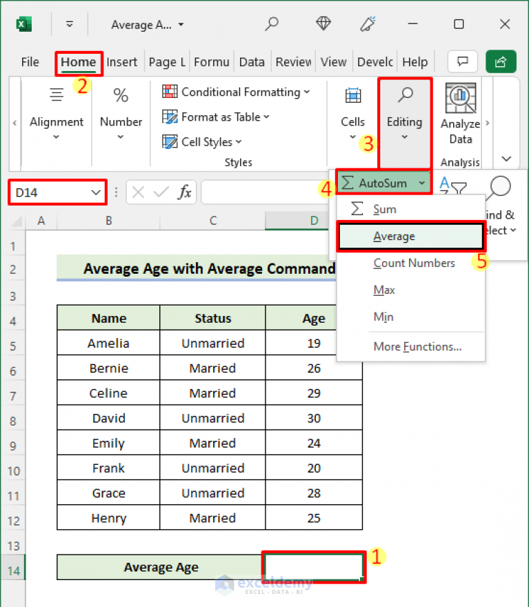 how-to-calculate-average-age-in-excel-including-criteria-exceldemy