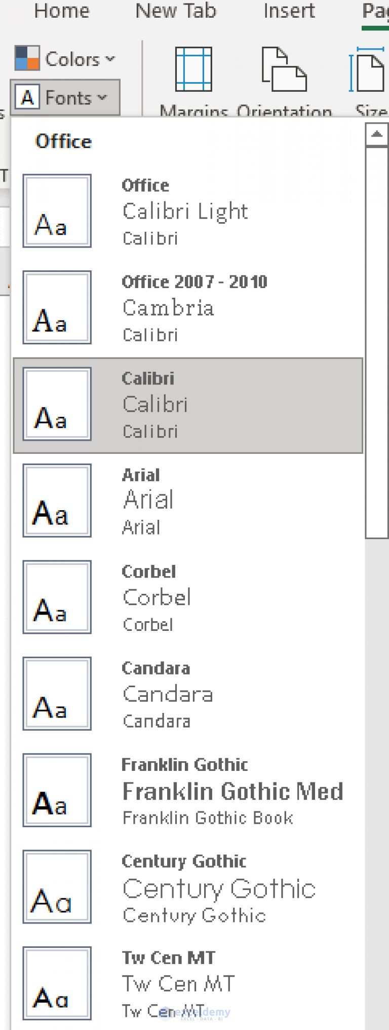 how-to-change-theme-font-in-excel-2-easy-ways-exceldemy