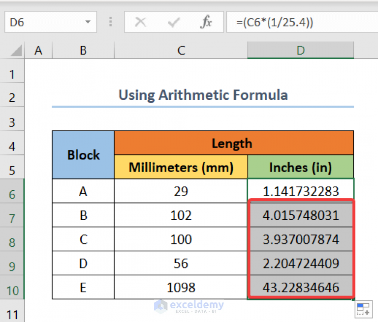 how-to-convert-millimeters-mm-to-inches-in-in-excel-3-quick-methods