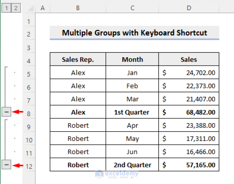 how-to-create-multiple-groups-in-excel-4-effective-ways-exceldemy