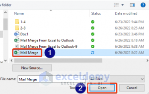 mail merge excel to outlook