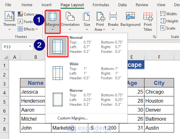 How To Save Excel As PDF Landscape with Quick Steps ExcelDemy