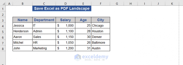 how-to-save-excel-as-pdf-landscape-with-quick-steps-exceldemy