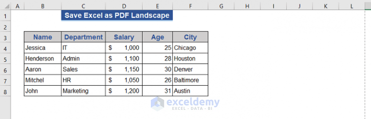 how-to-save-excel-as-pdf-landscape-with-quick-steps-exceldemy