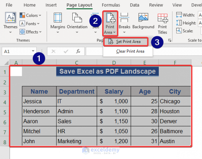 how-to-save-excel-as-pdf-landscape-with-quick-steps-exceldemy