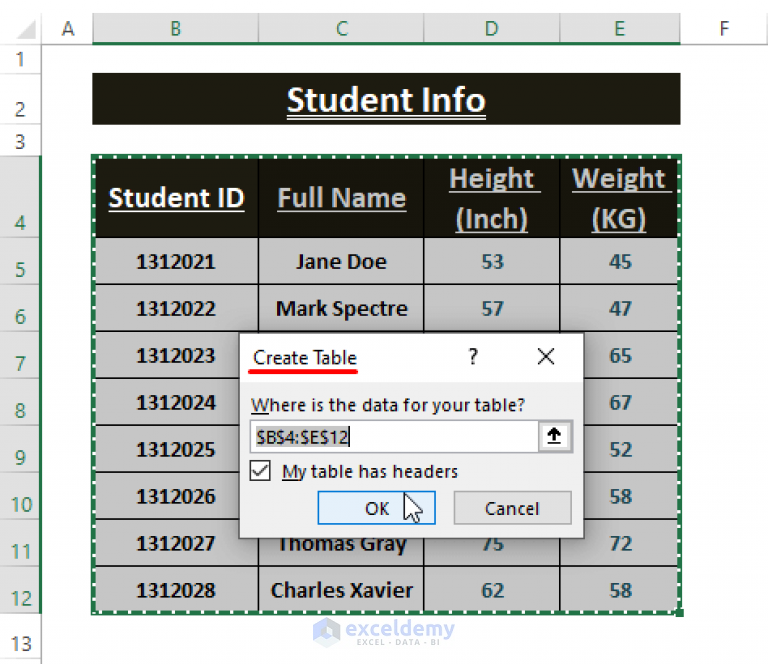 How To Create An Autofill Form In Excel Step By Step Guide Exceldemy 0454