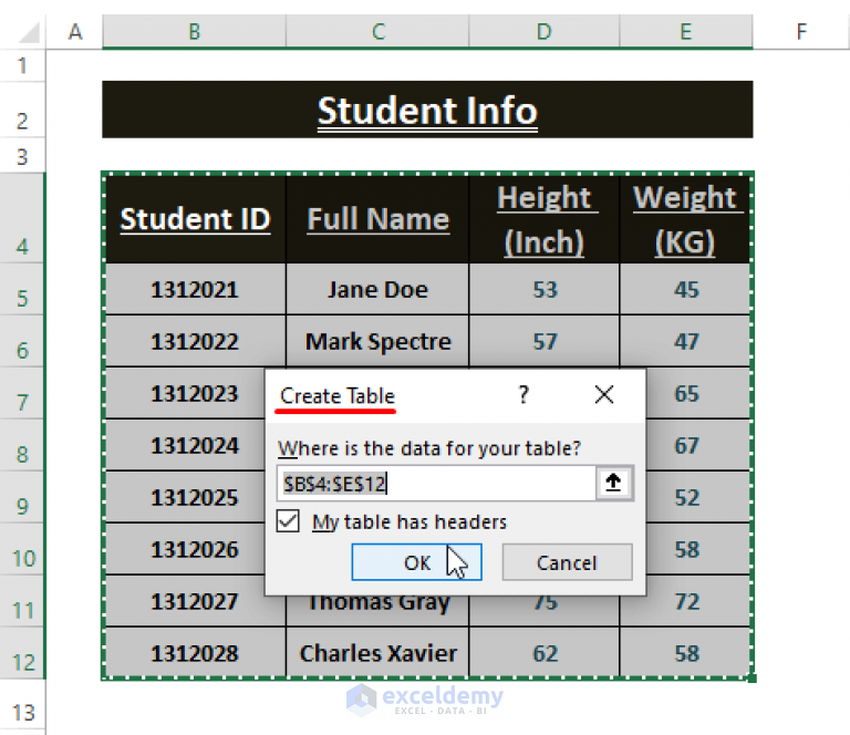 How To Create An Autofill Form In Excel