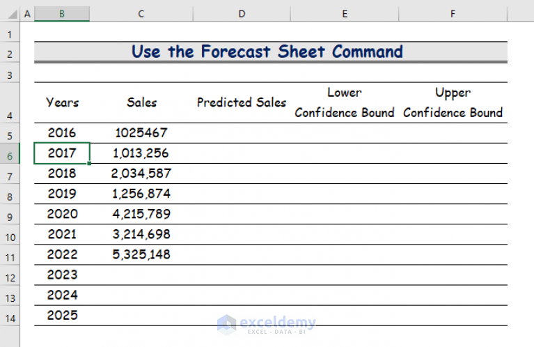 how-to-calculate-projected-sales-in-excel-2-easy-ways-exceldemy