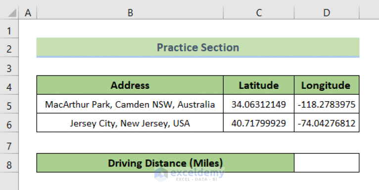 how-to-calculate-driving-distance-between-two-addresses-in-excel