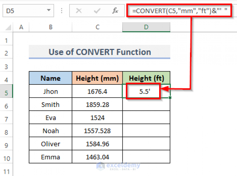 how-to-convert-millimeters-mm-to-feet-ft-and-inches-in-in-excel