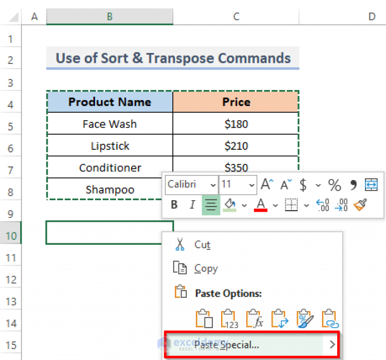 how-to-reverse-order-of-columns-horizontally-in-excel-exceldemy