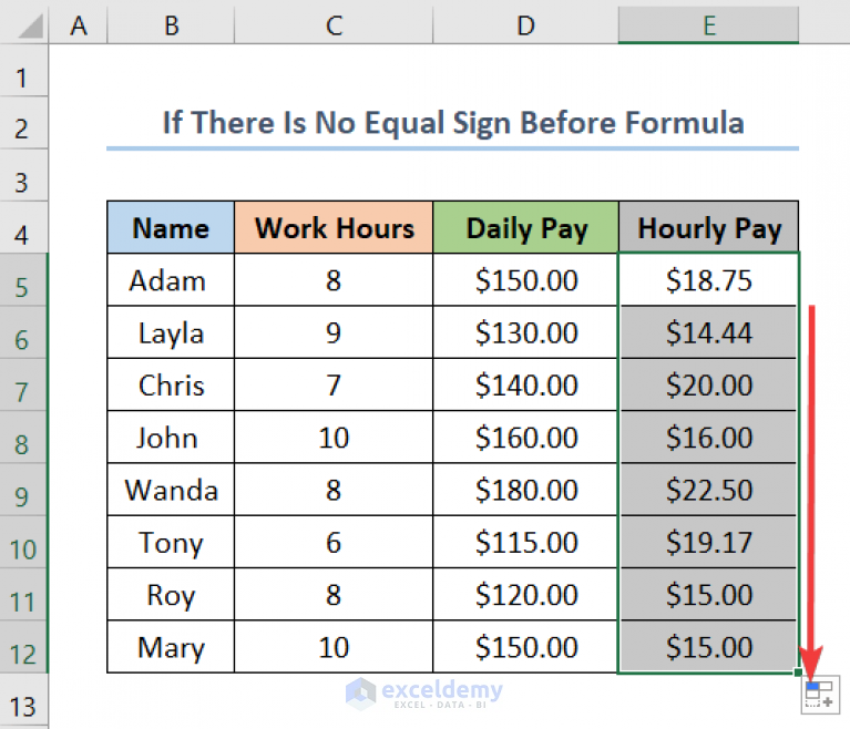 [Fixed!] Formula Not Working And Showing As Text In Excel - ExcelDemy