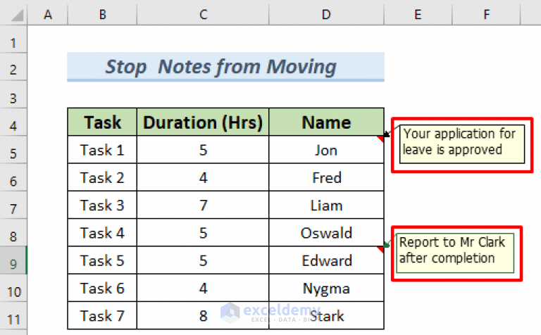 How To Stop First Row From Moving In Excel