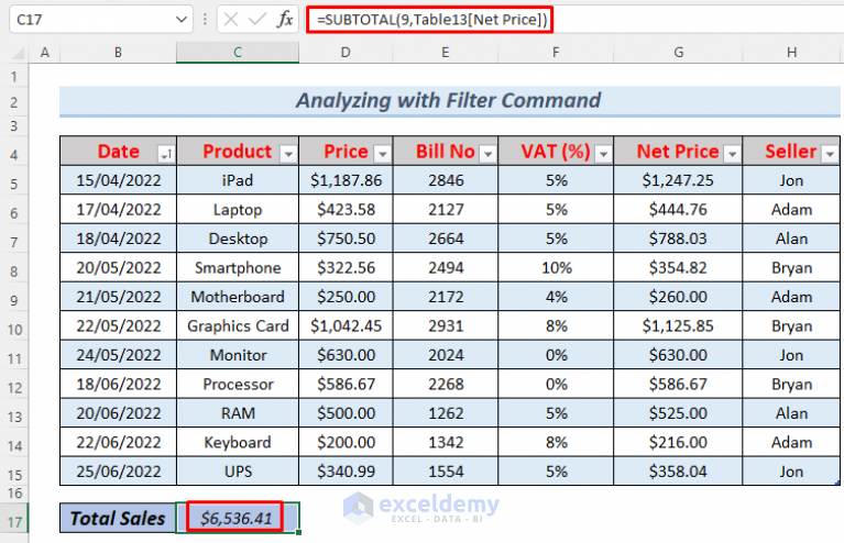 how-to-analyze-large-data-sets-in-excel-6-effective-methods