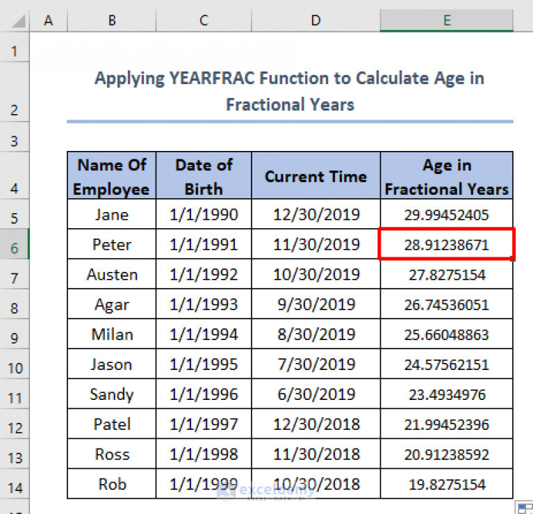 how-to-calculate-age-between-two-dates-in-excel-6-useful-methods