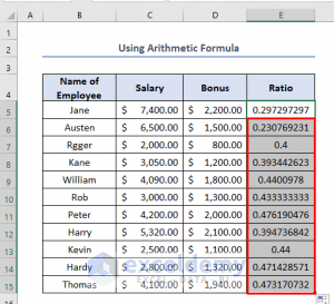 How To Calculate Bonus Percentage In Excel (Step-by-Step Guide)