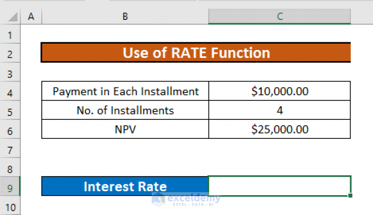 how-to-calculate-discount-rate-for-npv-in-excel-3-useful-methods