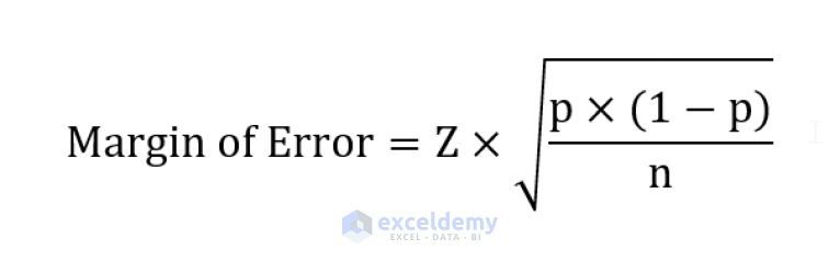 how-to-calculate-margin-of-error-in-excel-7-effective-ways-exceldemy