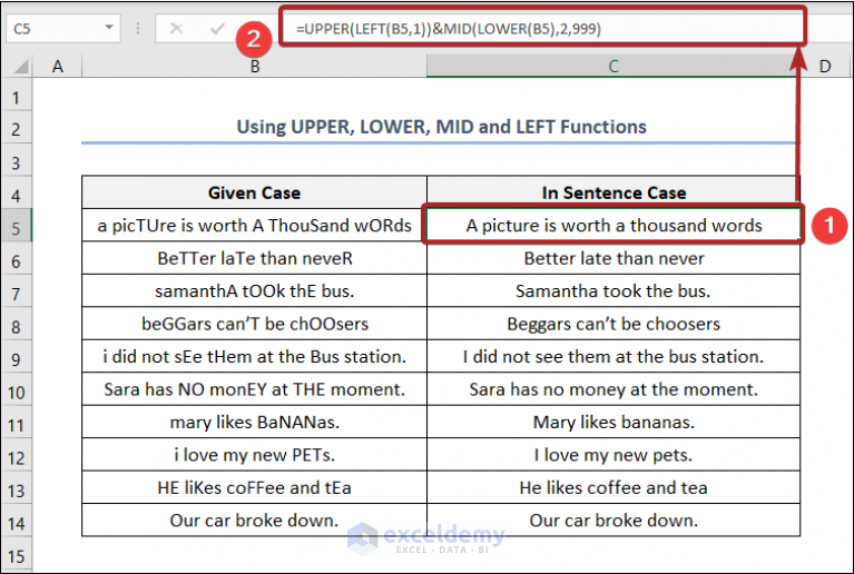 sentence-case