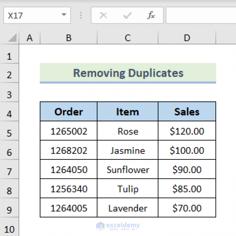 How To Clean Data In Excel (7 Effective Methods) - ExcelDemy