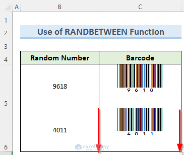 How To Create Barcode In Excel 3 Easy Methods Exceldemy 9857