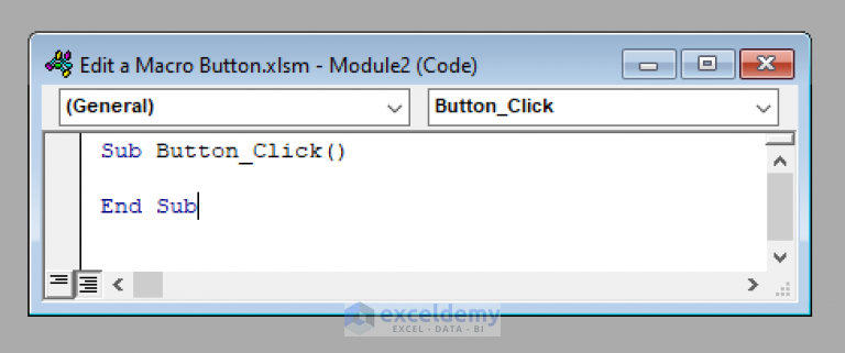 how-to-edit-a-macro-button-in-excel-5-easy-methods-exceldemy