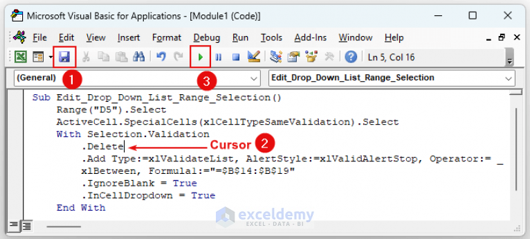 How to Edit Drop Down List in Excel Macro (4 Easy Methods) - ExcelDemy