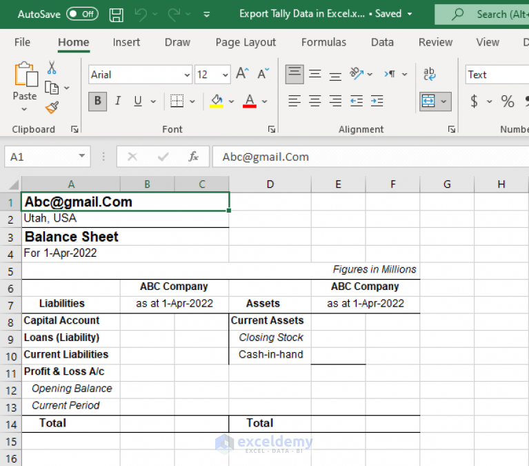 How to Export Tally Data in Excel (with Quick Steps) - ExcelDemy