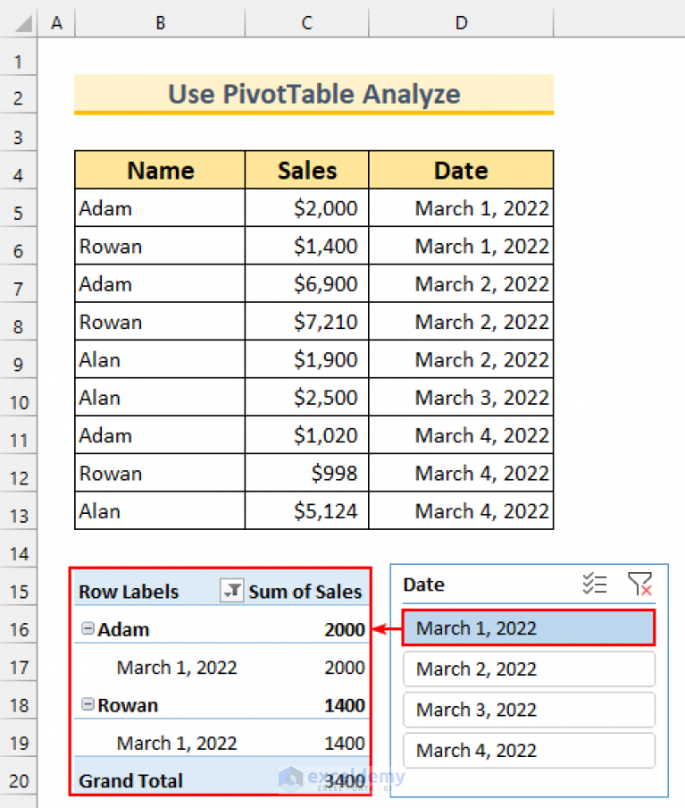 Excel Table Slicer Group Dates By Month