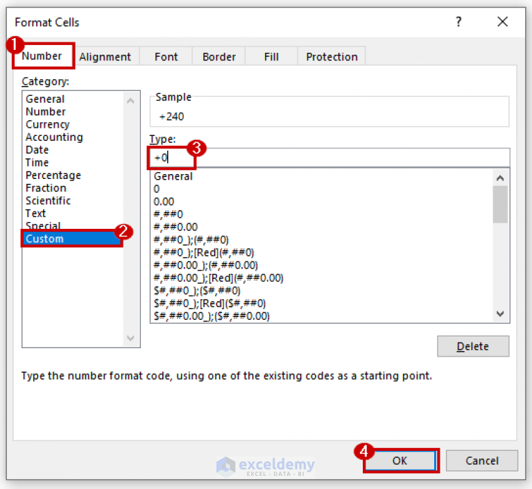 how-to-put-sign-in-excel-without-formula-5-ways-exceldemy