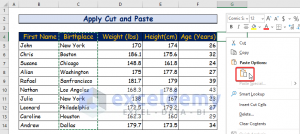 How To Rearrange Columns In Excel (4 Ways) - ExcelDemy