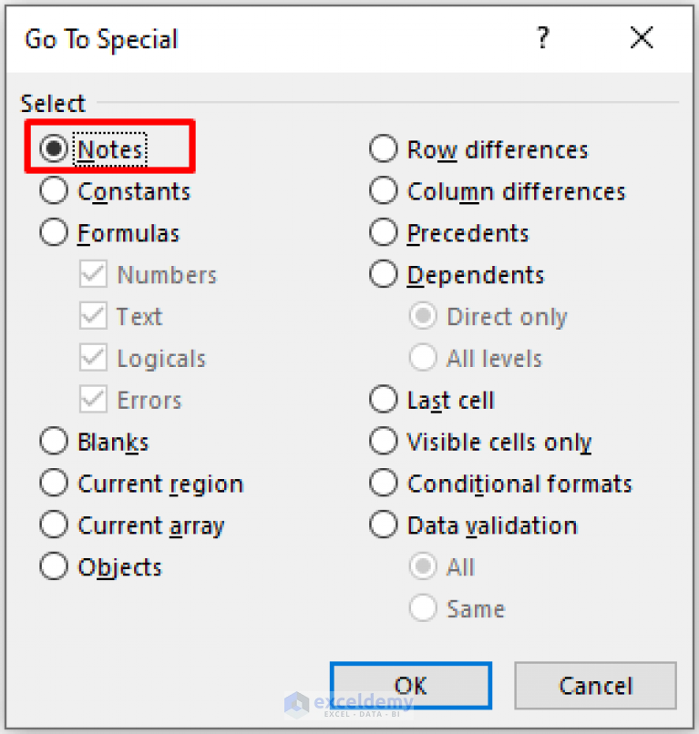 how-to-remove-notes-in-excel-5-easy-ways-exceldemy