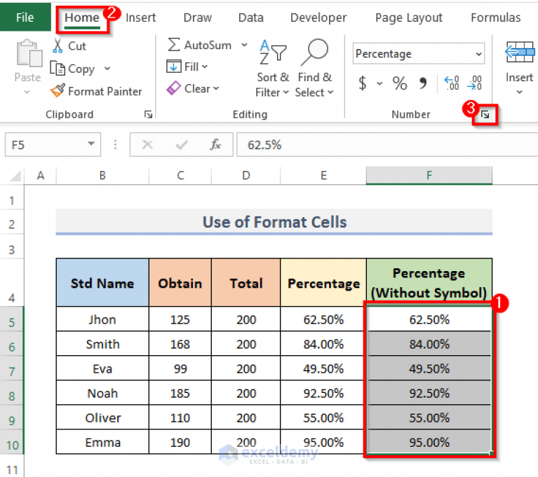 how-to-remove-percentage-symbol-in-excel-without-changing-values