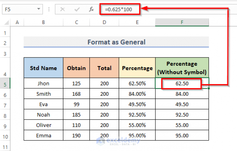 how-to-remove-percentage-symbol-in-excel-without-changing-values