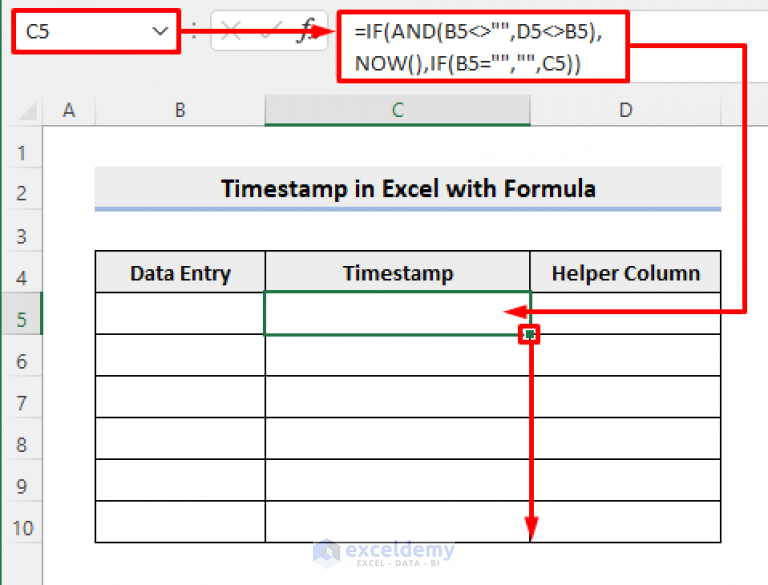 how-to-insert-timestamp-in-excel-when-cell-changes-2-effective-ways