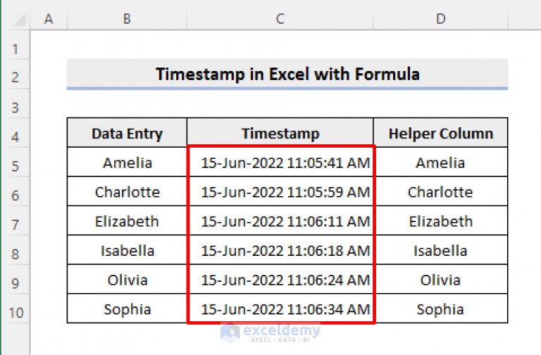 how-to-insert-timestamp-in-excel-when-cell-changes-2-effective-ways