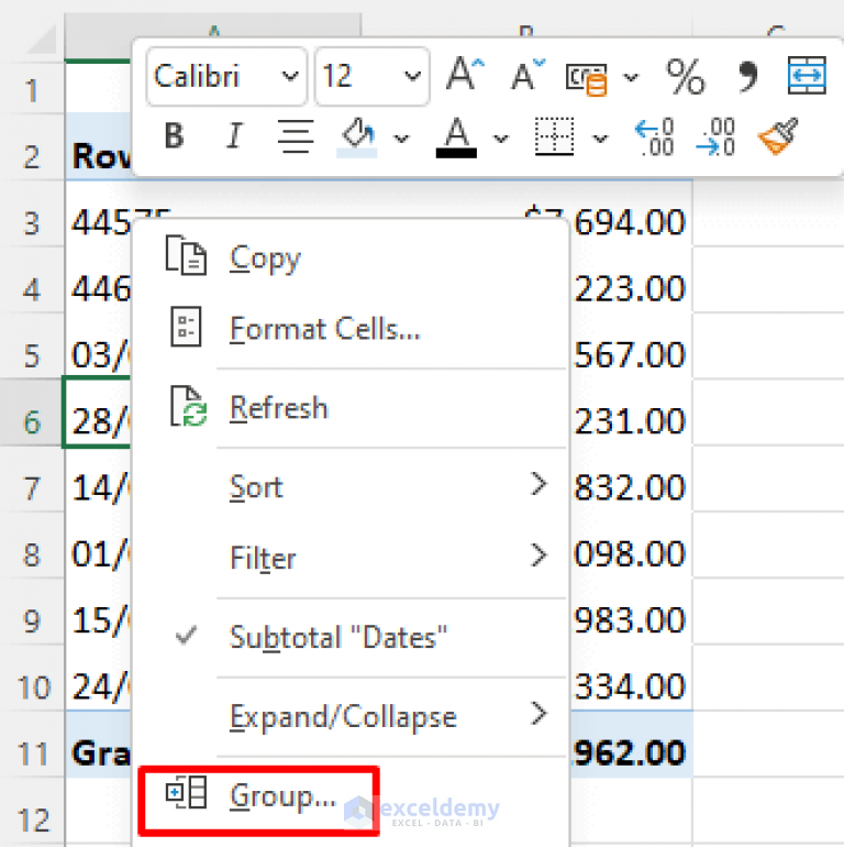 Fixed Excel Pivot Table Not Grouping Dates By Month 