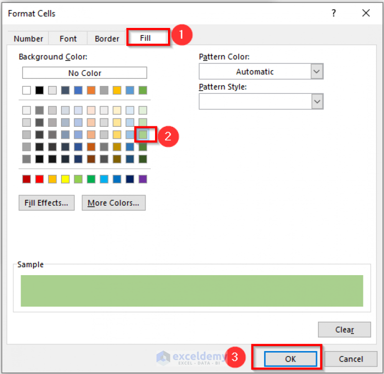 How To Alternate Row Colors In Excel Without Table 5 Methods 5352