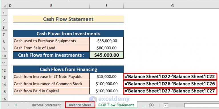 create-cash-flow-statement-format-with-indirect-method-in-excel