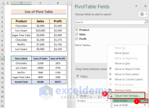 Difference Between Pivot Table And Pivot Chart In Excel - ExcelDemy