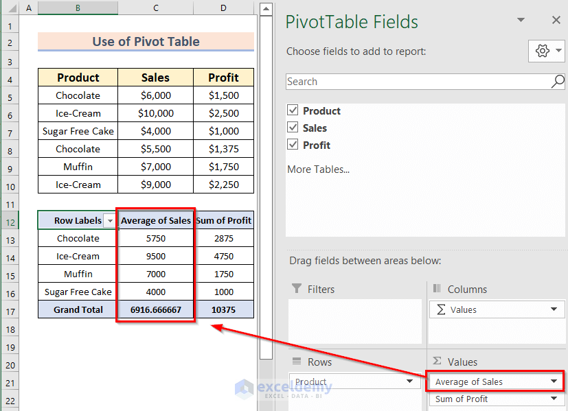 Difference Between Pivot Table And Pivot Chart In Excel ExcelDemy