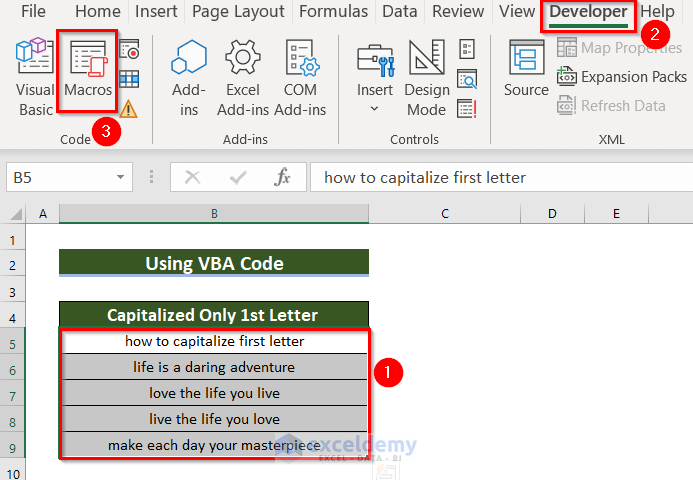 how-to-capitalize-first-letter-of-sentence-in-excel-6-suitable-methods