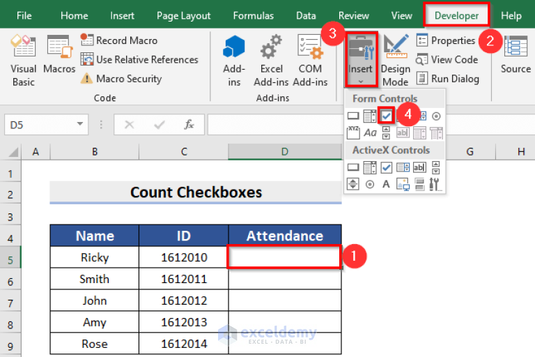 how-to-count-checkboxes-in-excel-3-easy-methods-exceldemy