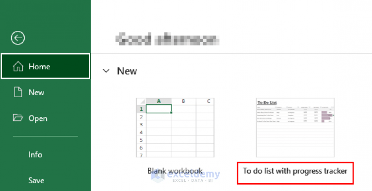 Excel To Do List with Progress Tracker (4 Suitable Examples) - ExcelDemy