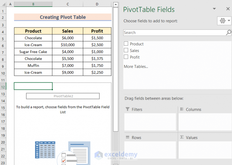 difference-between-pivot-table-and-pivot-chart-in-excel-exceldemy